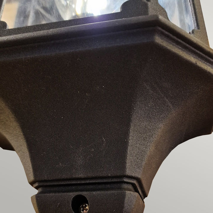 Norlys Chapel 1 Light Half Lantern CP7-BLACK Black