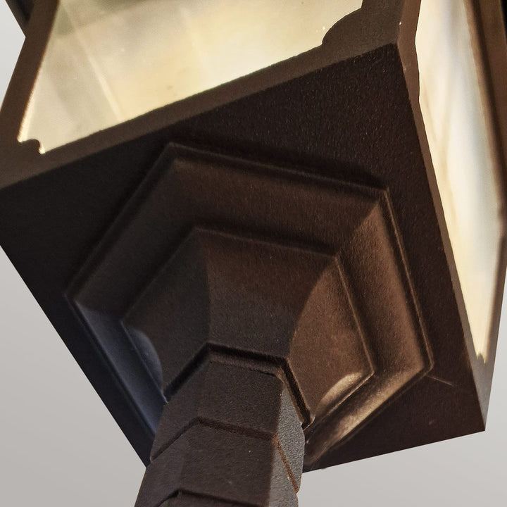 Norlys Chapel 2 Light Twin Post CP8-BLACK Black