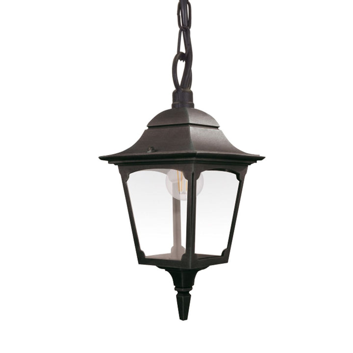 Norlys Chapel 1 Light Chain Lantern CP9-BLACK Black