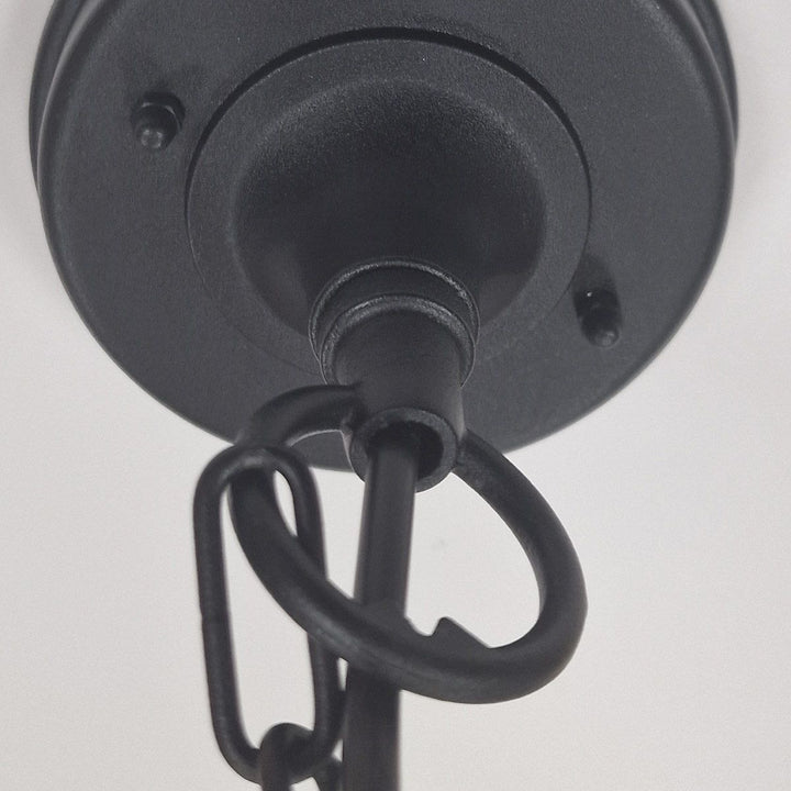 Norlys Chapel 1 Light Chain Lantern CP9-BLACK Black