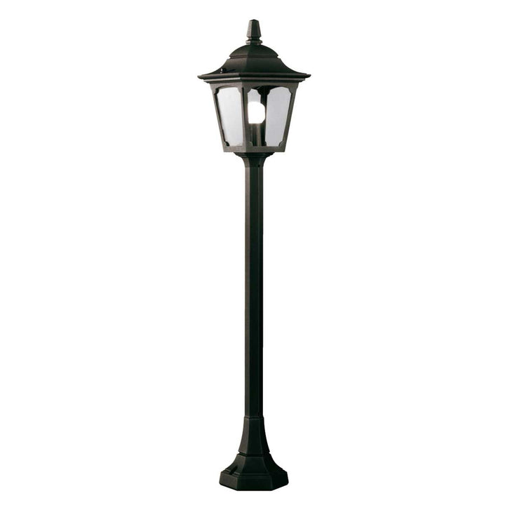 Norlys Chapel 1 Light Mini Pillar Lantern CPM5-BLACK Black