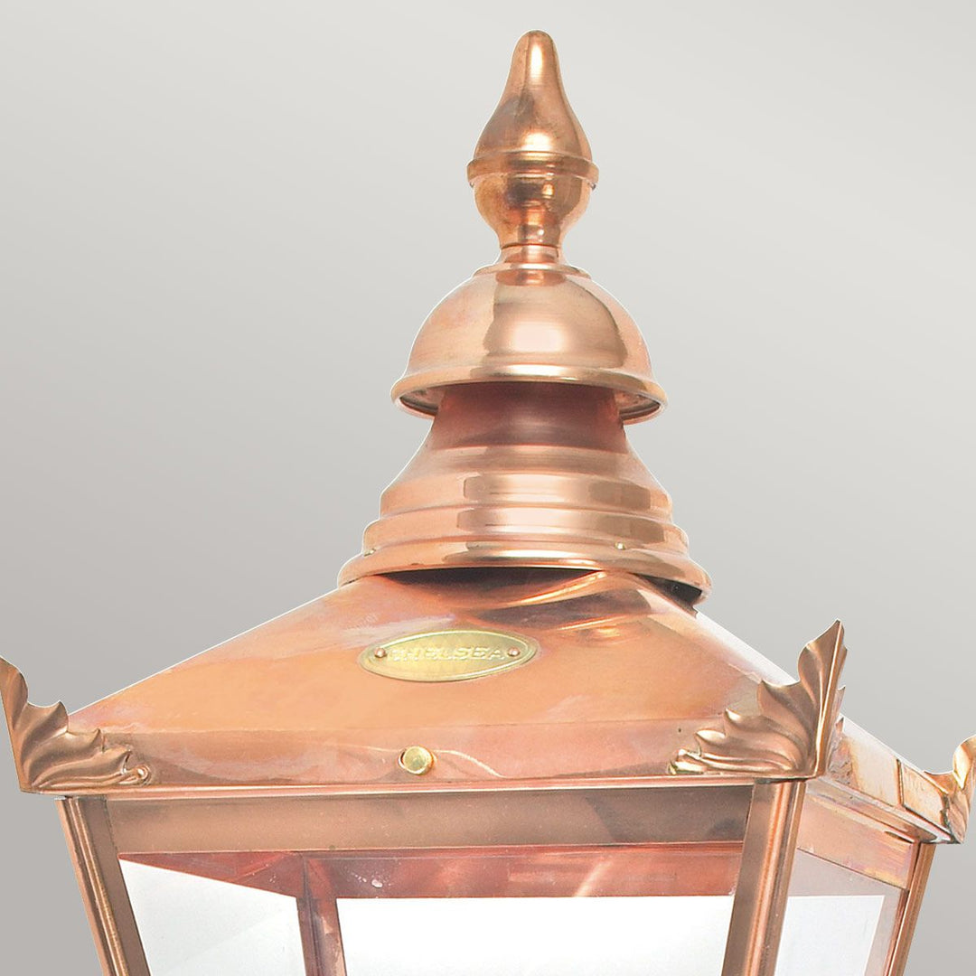 Elstead Lighting Chelsea 1 Light Wall Lantern CS1-COPPER Copper