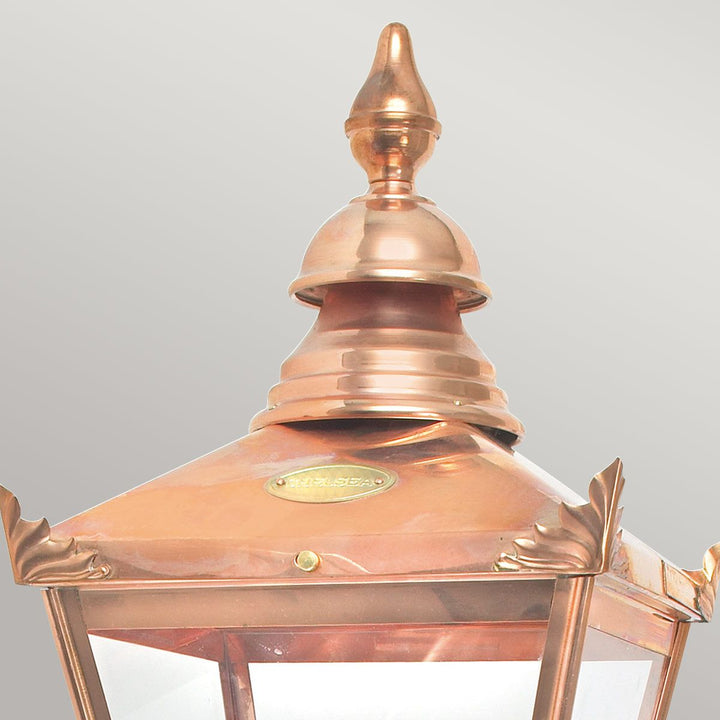 Elstead Lighting Chelsea 1 Light Wall Lantern CS1-COPPER Copper