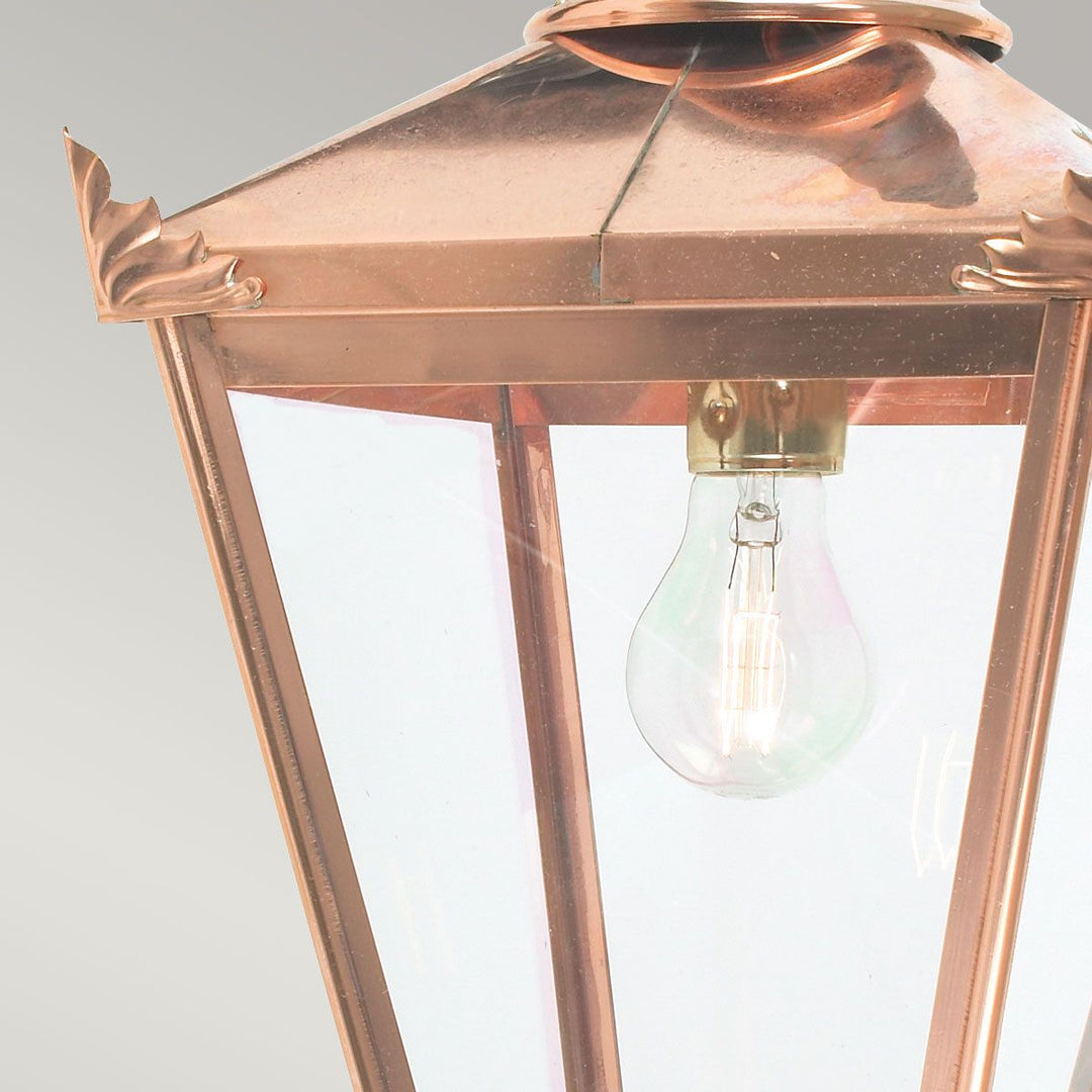 Elstead Lighting Chelsea 1 Light Down Wall Lantern CS2-COPPER Copper