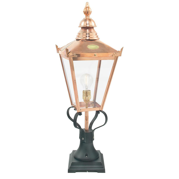 Elstead Lighting Chelsea 1 Light Pedestal Lantern CS3-COPPER Copper