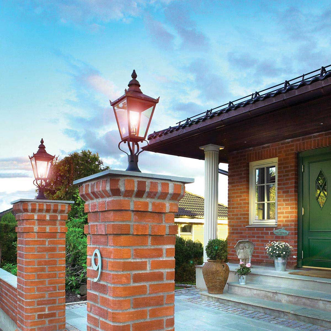 Elstead Lighting Chelsea 1 Light Pedestal Lantern CS3-COPPER Copper