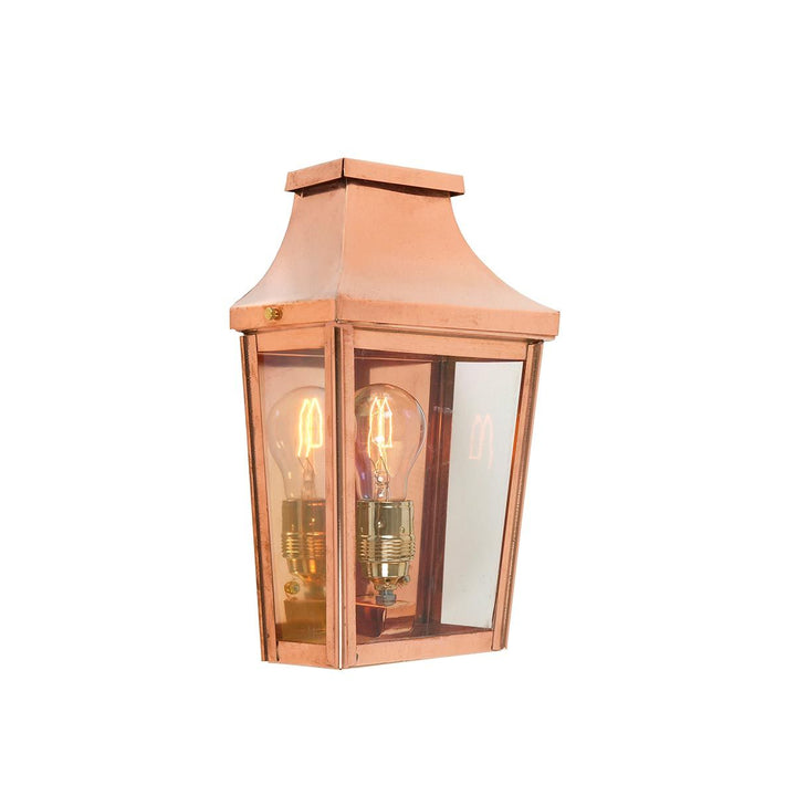 Elstead Lighting Chelsea 1 Light Small Half Lantern CS7-2-COPPER Copper