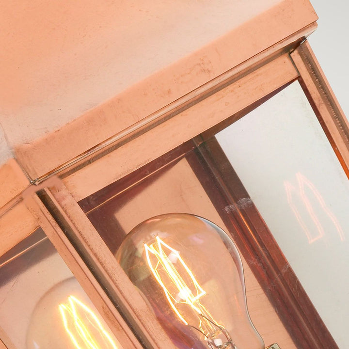 Elstead Lighting Chelsea 1 Light Small Half Lantern CS7-2-COPPER Copper