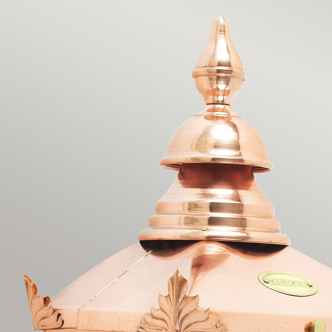 Elstead Lighting Chelsea 1 Light Half Lantern CS7-COPPER Copper