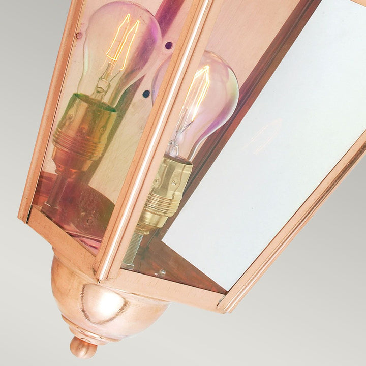 Elstead Lighting Chelsea 1 Light Half Lantern CS7-COPPER Copper
