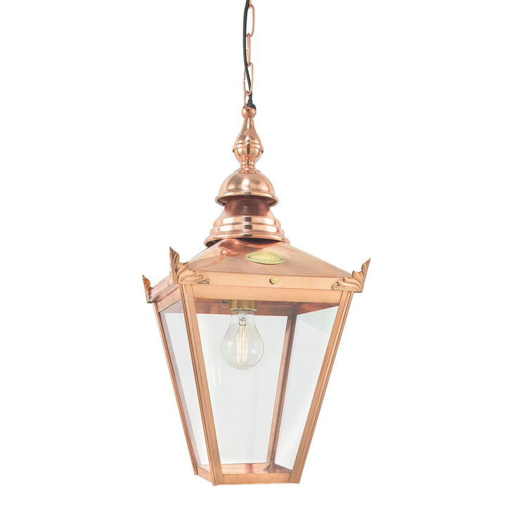 Elstead Lighting Chelsea 1 Light Chain Lantern CS8-COPPER Copper