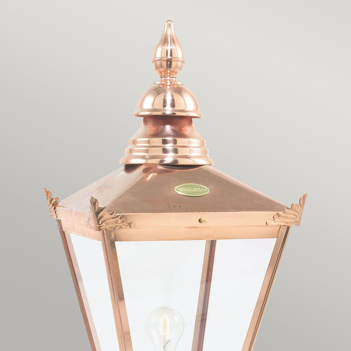 Elstead Lighting Chelsea 1 Light Grande Lamp Post Head Only CSG-HO Copper