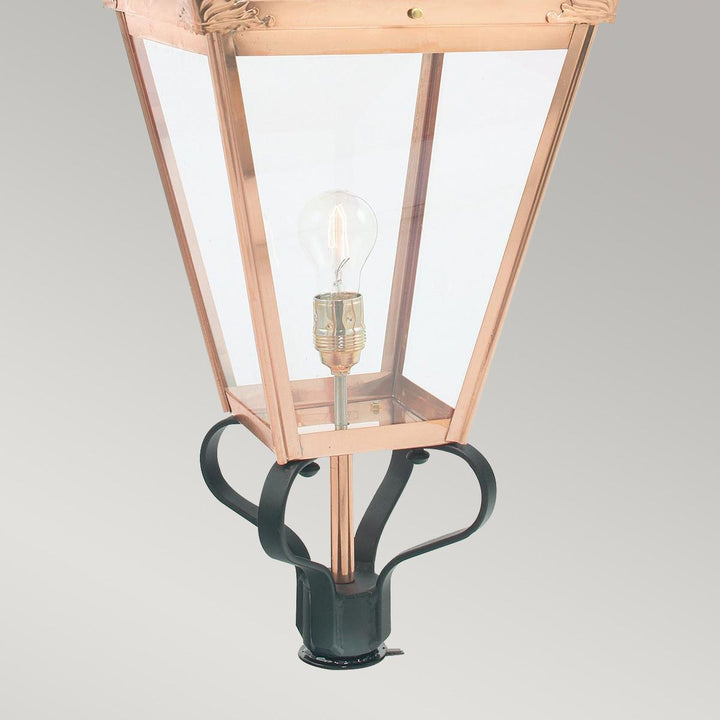 Elstead Lighting Chelsea 1 Light Grande Lamp Post Head Only CSG-HO Copper