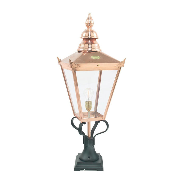 Elstead Lighting Chelsea 1 Light Grande Pedestal Lantern CSG3-COPPER Copper