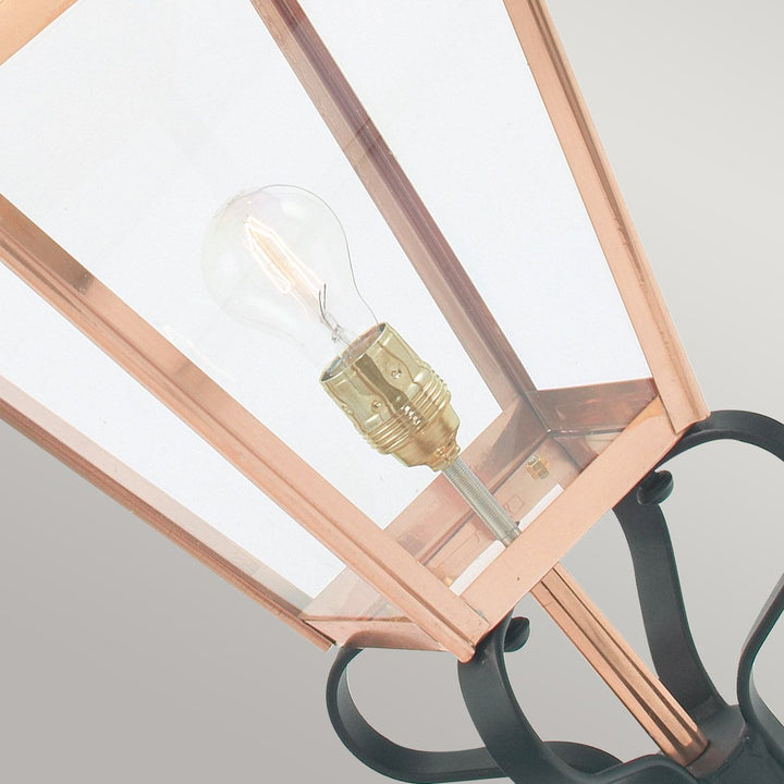 Elstead Lighting Chelsea 1 Light Grande Pedestal Lantern CSG3-COPPER Copper