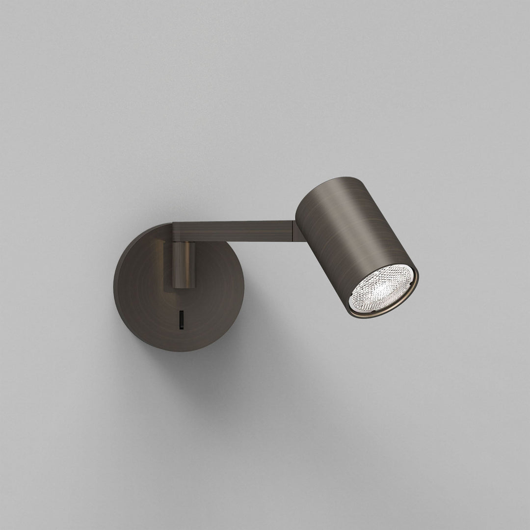 Astro Ascoli Swing Reading Light in Matt Black, Matt White, Matt Nickel, and Bronze – Adjustable Wall Fixture