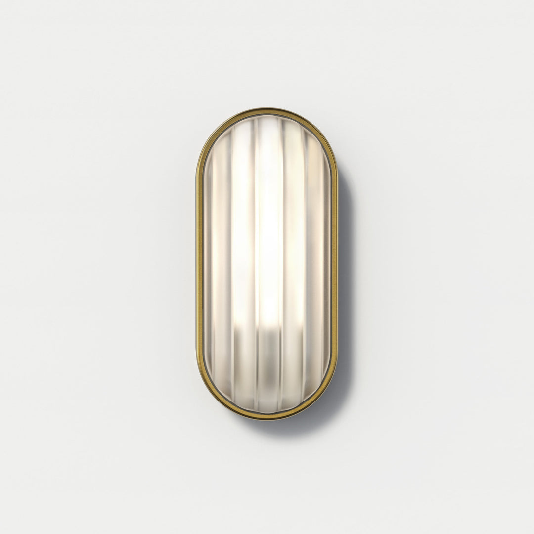 Astro Montreal Oval | PVD Brushed Brass | Wall Light 1032019