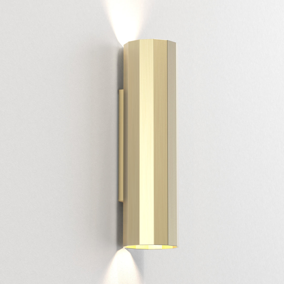 Astro Hashira 300 Wall Light in Matt Gold