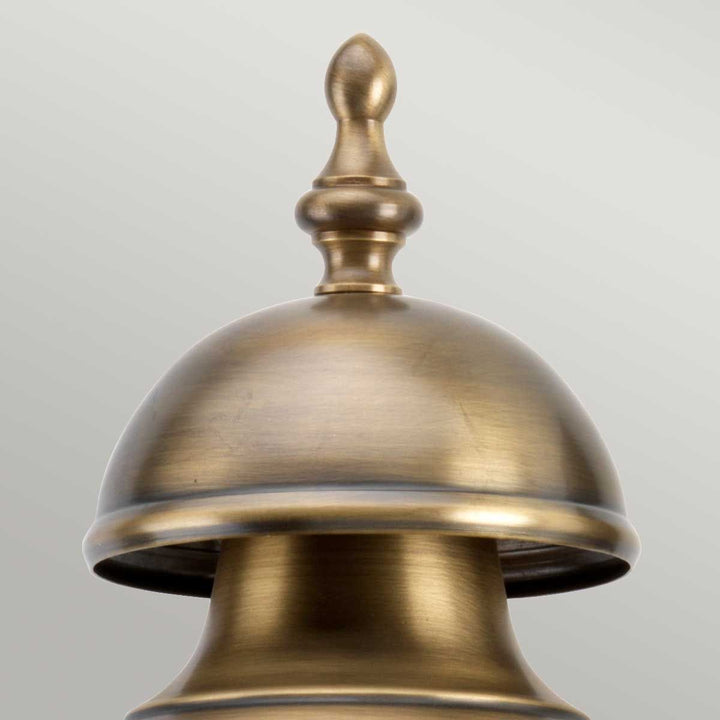 Norlys Downing Street 1 lt Wall Lantern DOWNING-STREET Aged Brass