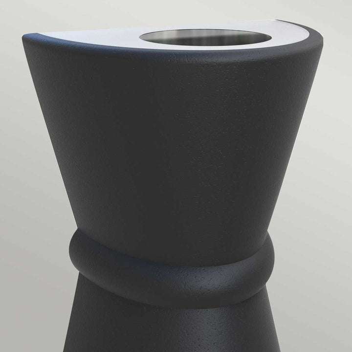Norlys Dungarvan 2lt Up and Down Lantern DUNGARVAN-BLK Black