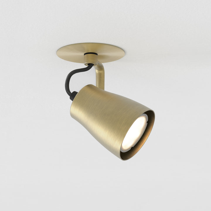 Astro Juno Recessed | Matt Brushed Brass | Spotlight 1487005