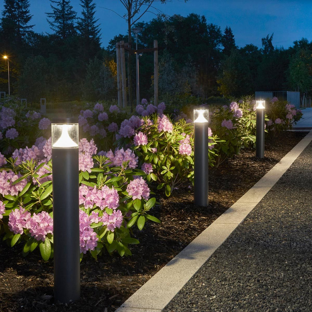 Elstead Lighting Egersund LED Tall Bollard       EGSUND-MINI-L-GR Graphite