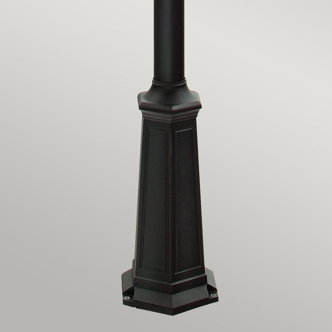 Elstead Lighting Firenze 3 Light Lamp Post F7-BLACK Black