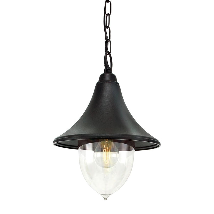 Elstead Lighting Firenze 1 Light Chain Lantern - Black  F8-BLACK Black