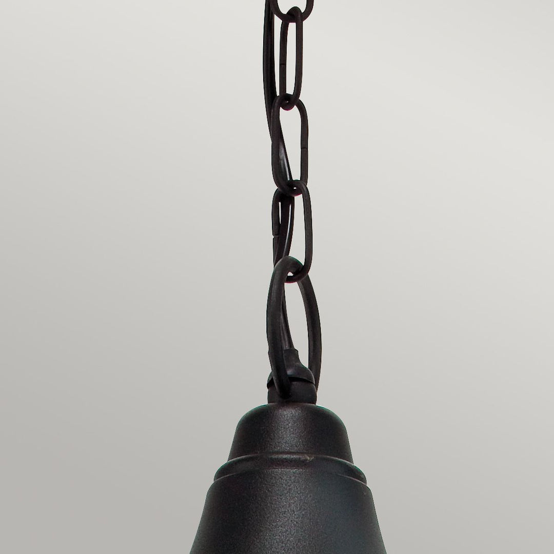 Elstead Lighting Firenze 1 Light Chain Lantern - Black  F8-BLACK Black