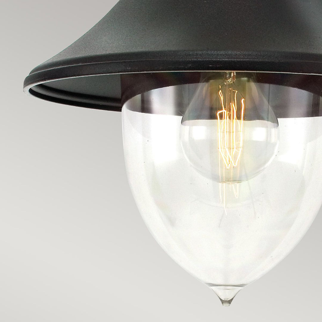 Elstead Lighting Firenze 1 Light Chain Lantern - Black  F8-BLACK Black