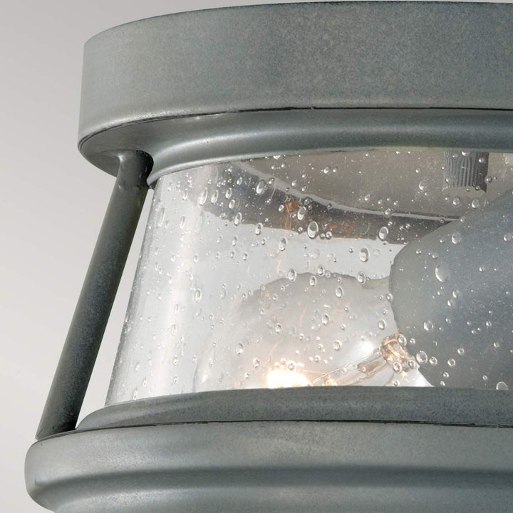 Norlys Chelsea Harbor 2 Light Flush Lantern FE-CHELSEAHBR-F Storm Cloud