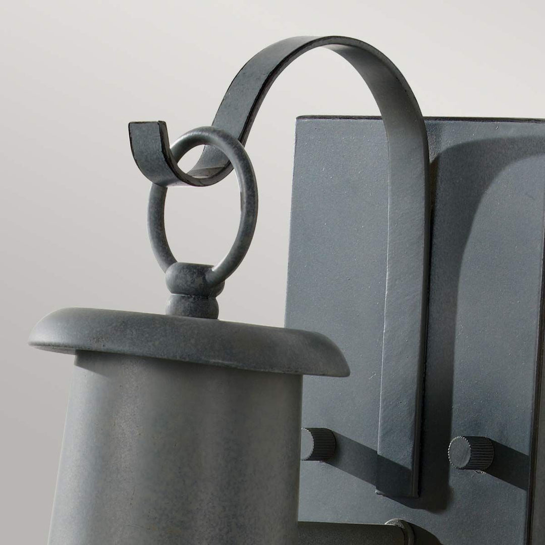 Norlys Chelsea Harbor 1 Light Wall Lantern FE-CHELSEAHBR2 Storm Cloud