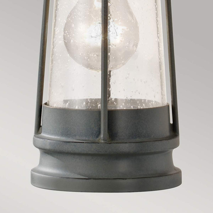 Norlys Chelsea Harbor 1 Light Wall Lantern FE-CHELSEAHBR2 Storm Cloud