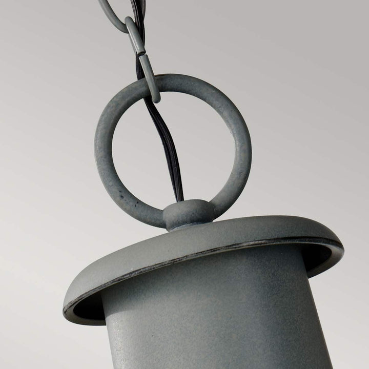 Norlys Chelsea Harbor 1 Light Chain Lantern FE-CHELSEAHBR8 Storm Cloud