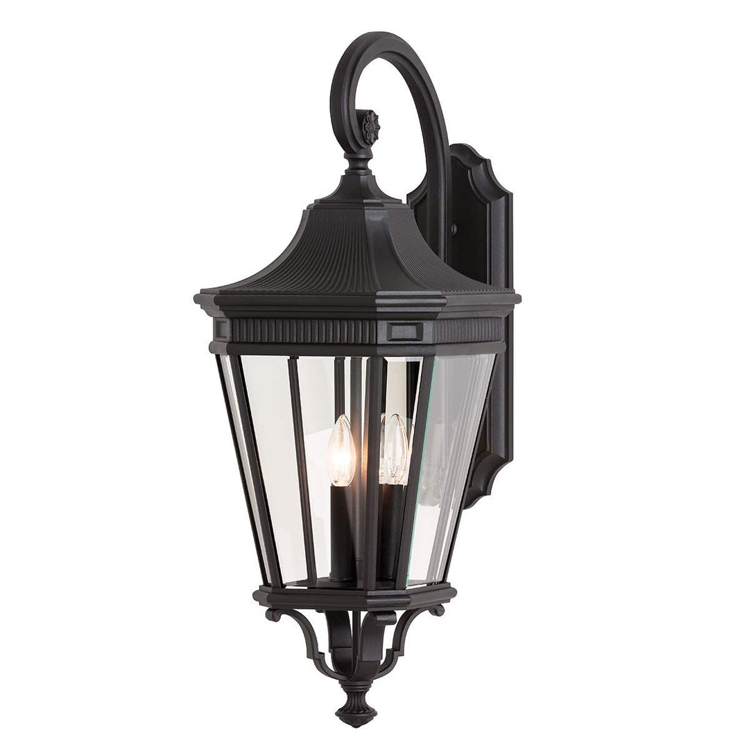 Norlys Cotswold Lane 3 Light Large Wall Lantern FE-COTSLN2-L-BK Black