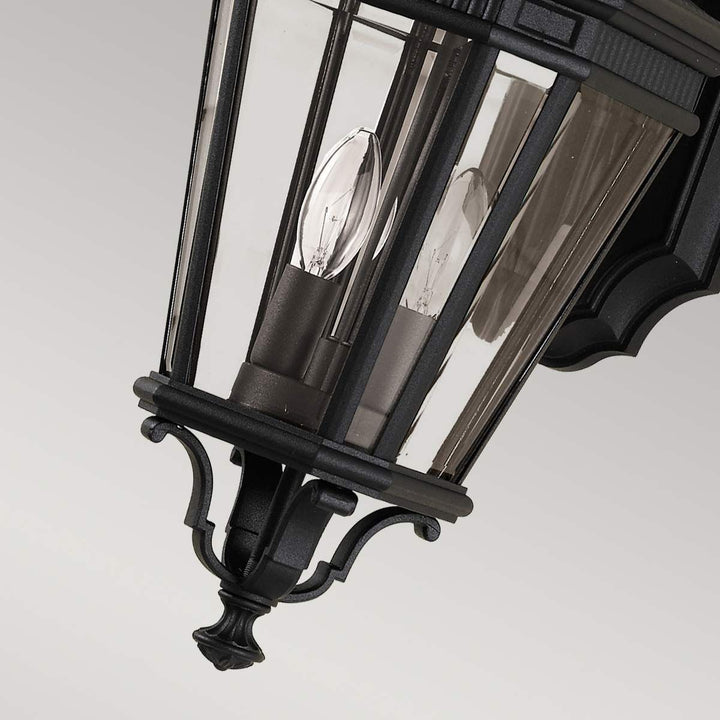 Norlys Cotswold Lane 2 Light Medium Wall Lantern FE-COTSLN2-M-BK Black