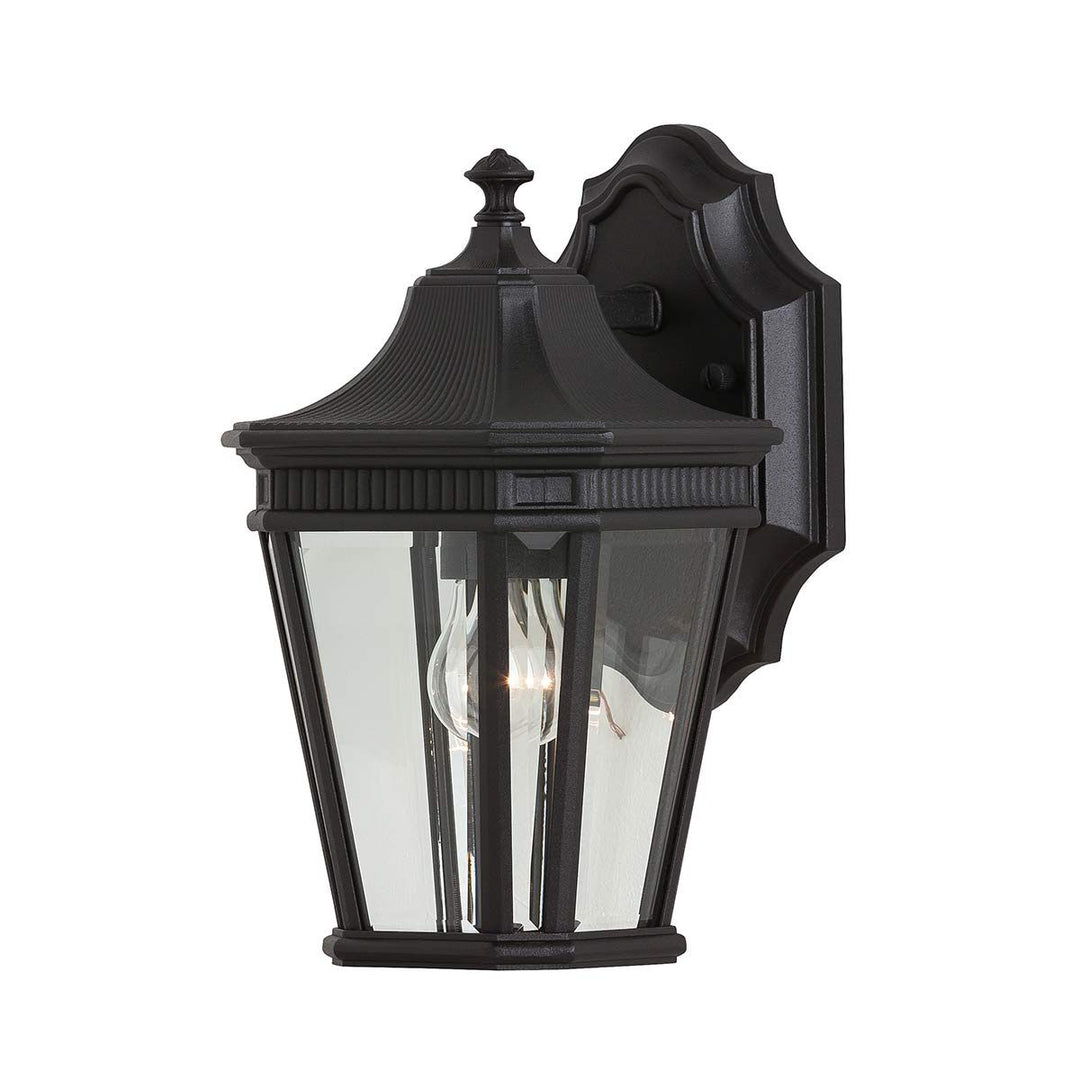 Norlys Cotswold Lane 1 Light Small Wall Lantern FE-COTSLN2-S-BK Black