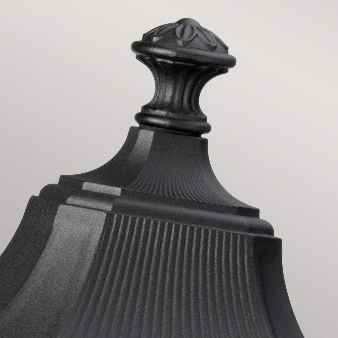 Norlys Cotswold Lane 3 Light Large Pedestal FE-COTSLN3-L-BK Black