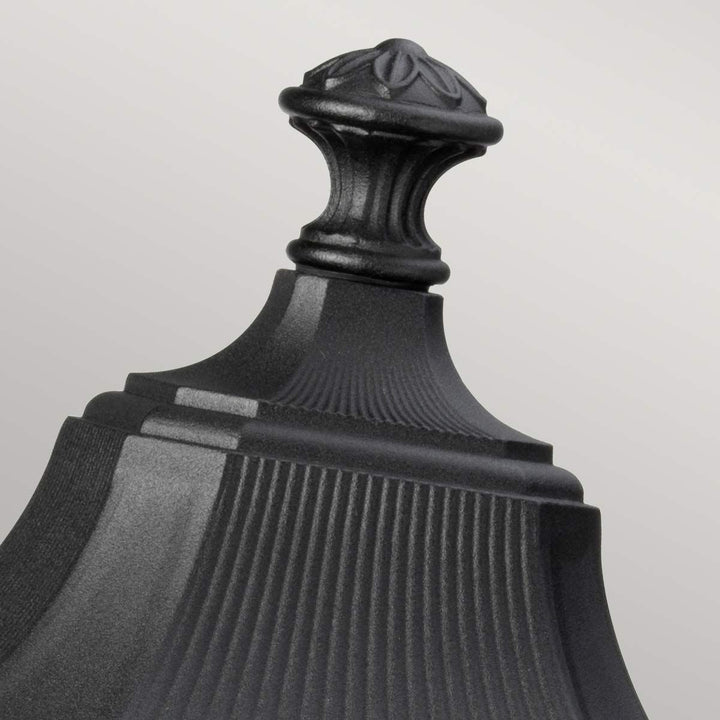 Norlys Cotswold Lane 3 Light Large Pedestal FE-COTSLN3-L-BK Black