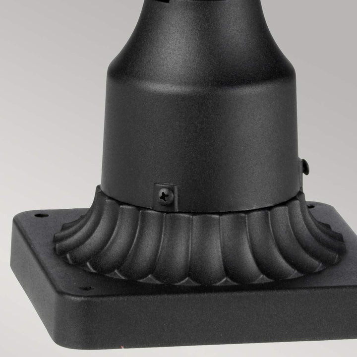 Norlys Cotswold Lane 3 Light Large Pedestal FE-COTSLN3-L-BK Black