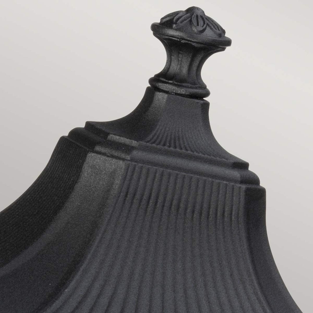 Norlys Cotswold Lane 2 Light Medium Pedestal FE-COTSLN3-M-BK Black