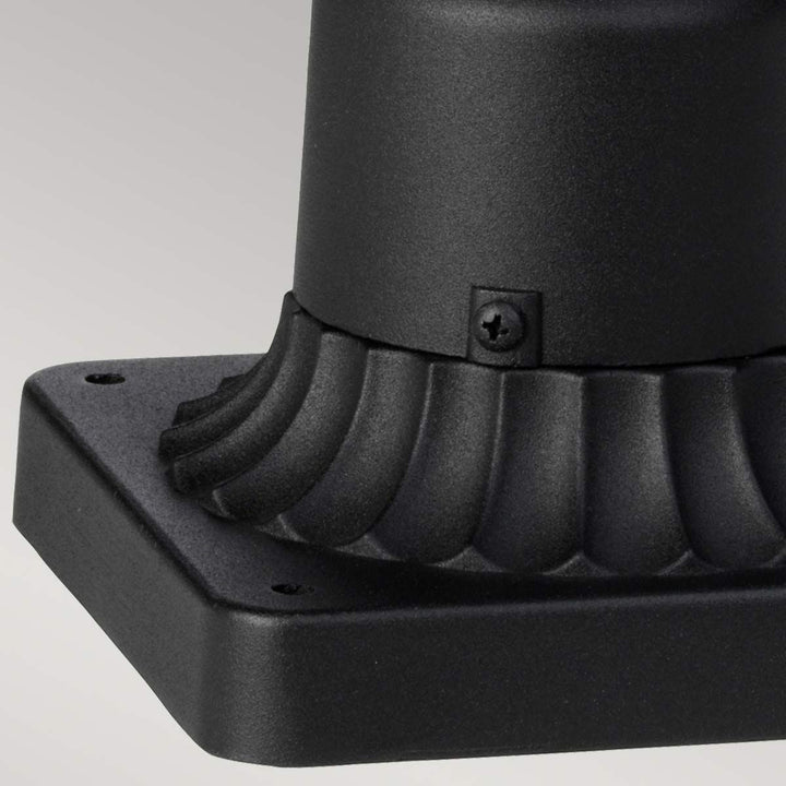 Norlys Cotswold Lane 2 Light Medium Pedestal FE-COTSLN3-M-BK Black