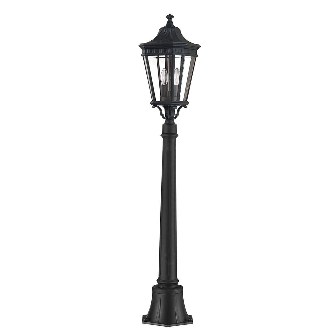 Norlys Cotswold Lane 2 Light Medium Pillar FE-COTSLN4-M-BK Black