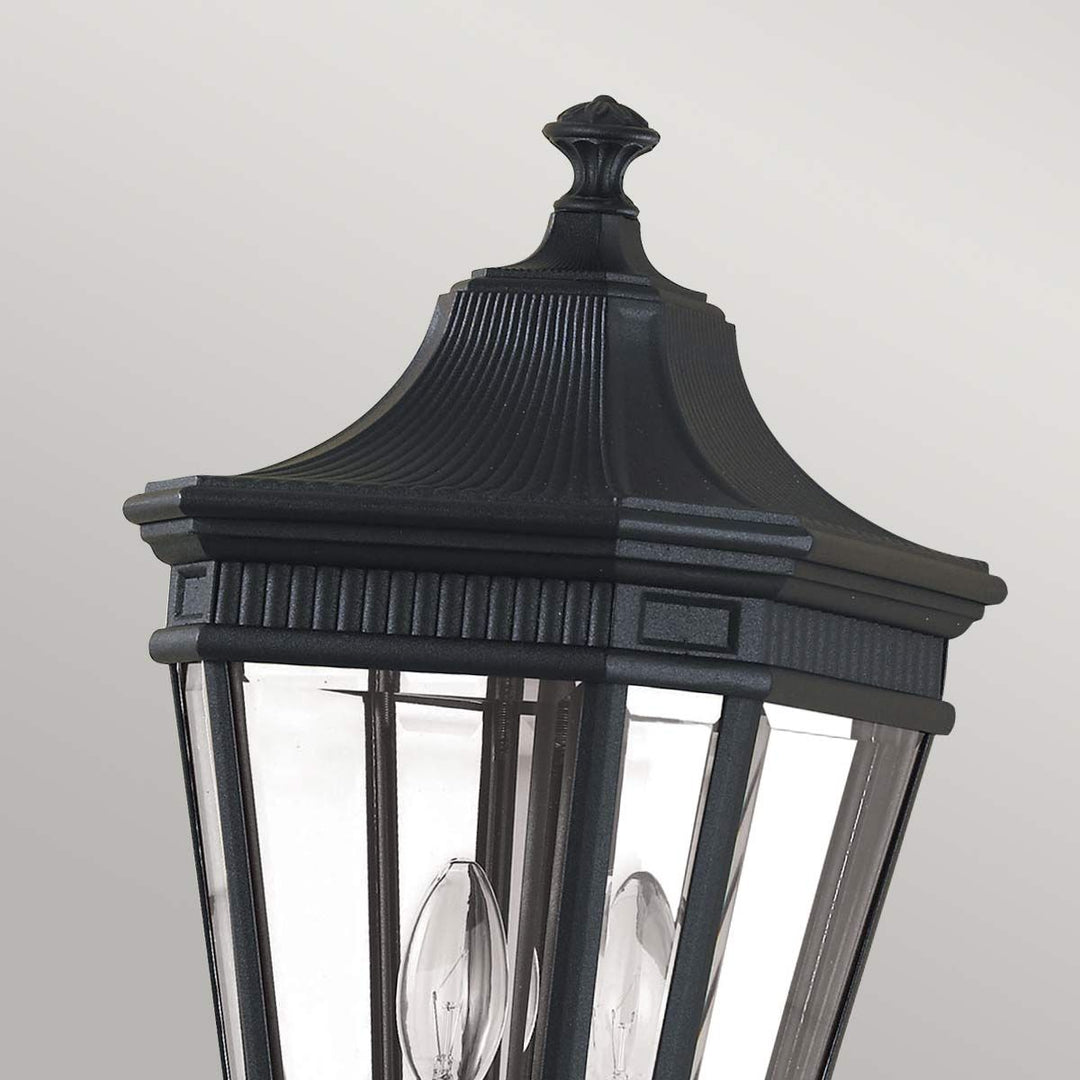 Norlys Cotswold Lane 2 Light Medium Pillar FE-COTSLN4-M-BK Black