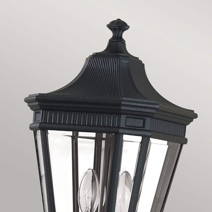 Norlys Cotswold Lane 2 Light Medium Pillar FE-COTSLN4-M-BK Black