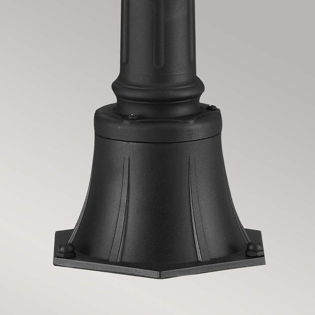 Norlys Cotswold Lane 2 Light Medium Pillar FE-COTSLN4-M-BK Black
