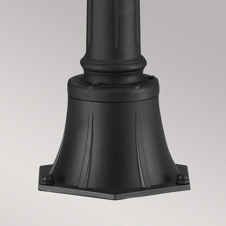 Norlys Cotswold Lane 2 Light Medium Pillar FE-COTSLN4-M-BK Black