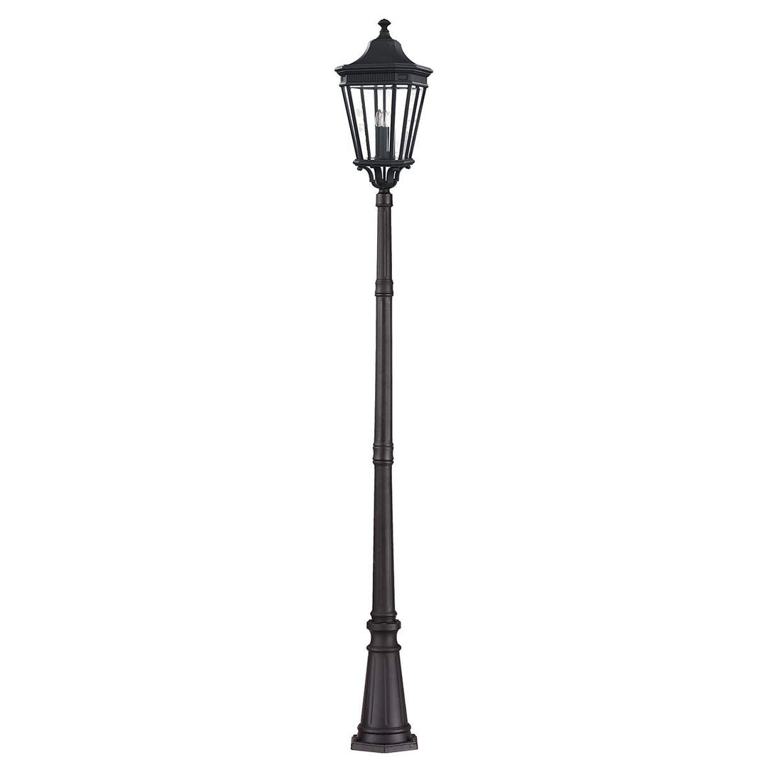 Norlys Cotswold Lane 3 Light Large Post FE-COTSLN5-L-BK Black