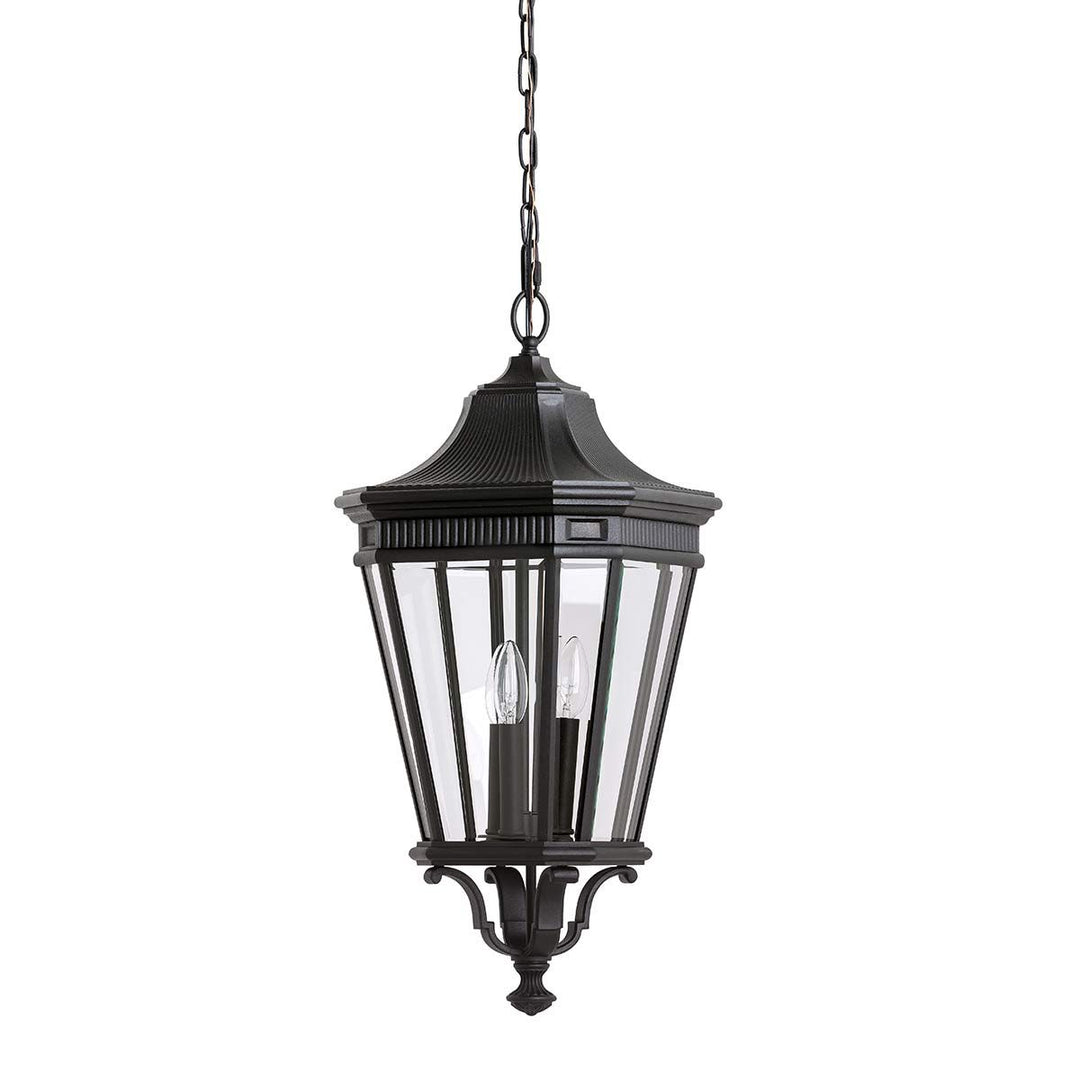 Norlys Cotswold Lane 3 Light Large Chain Lantern FE-COTSLN8-L-BK Black