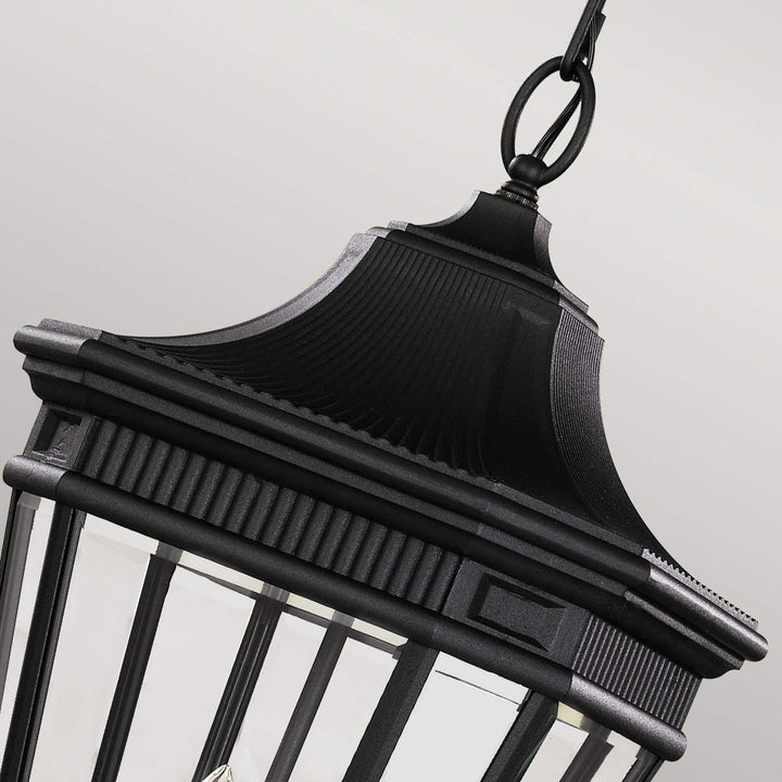 Norlys Cotswold Lane 3 Light Large Chain Lantern FE-COTSLN8-L-BK Black
